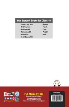 English Language & Literature (Based on NCERT Textbooks First Flight & Footprints without Feet) Class 10 CBSE (2022-23)