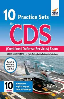 10 Practice Sets Workbook for CDS (Combined Defence Services) Exam
