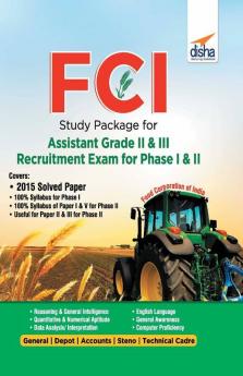 FCI Study Package for Assistant Grade II & III Recruitment Exam for Phase I & II 2nd Edition