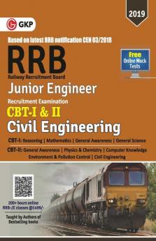 RRB (Railway Recruitment Board) 2019 - Junior Engineer CBT -I & II - Civil Engineering
