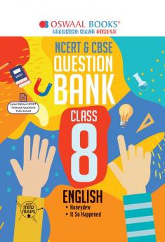 Oswaal NCERT & CBSE Question Bank Class 8 English Book (For 2022 Exam)