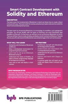 Smart Contract Development with Solidity and Ethereum