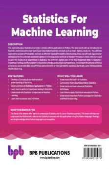 Statistics for Machine Learning