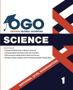 Full Marks Science NLE Olympiad Prep Book for Class 1: Aligned with Bloom's Taxonomy NCERT Syllabus HOTS and Model Test Papers | Strengthens Problem-Solving Skills | Ideal for 2025 & 2026 Olympiads