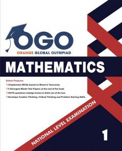 Full Marks Mathematics NLE Olympiad Prep Book for Class 1: Aligned with Bloom's Taxonomy NCERT Syllabus HOTS and Model Test Papers | Strengthens Problem-Solving Skills | Ideal for 2025 & 2026 Olympiads