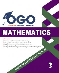 Full Marks Mathematics NLE Olympiad Prep Book for Class 3: Aligned with Bloom's Taxonomy NCERT Syllabus HOTS and Model Test Papers | Strengthens Problem-Solving Skills | Ideal for 2025 & 2026 Olympiads