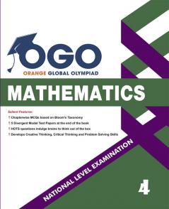 Full Marks Mathematics NLE Olympiad Prep Book for Class 4: Aligned with Bloom's Taxonomy NCERT Syllabus HOTS and Model Test Papers | Strengthens Problem-Solving Skills | Ideal for 2025 & 2026 Olympiads
