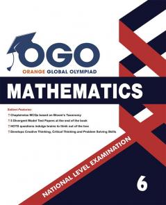 Full Marks Mathematics NLE Olympiad Prep Book for Class 6: Aligned with Bloom's Taxonomy NCERT Syllabus HOTS and Model Test Papers | Strengthens Problem-Solving Skills | Ideal for 2025 & 2026 Olympiads