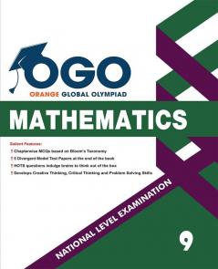 Full Marks Mathematics NLE Olympiad Prep Book for Class 9: Aligned with Bloom's Taxonomy NCERT Syllabus HOTS and Model Test Papers | Strengthens Problem-Solving Skills | Ideal for 2025 & 2026 Olympiads