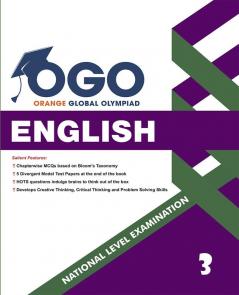 Full Marks English NLE Olympiad Prep Book for Class 3: Aligned with Bloom's Taxonomy NCERT Syllabus HOTS and Model Test Papers | Strengthens Problem-Solving Skills | Ideal for 2025 & 2026 Olympiads