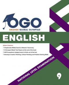 Full Marks English NLE Olympiad Prep Book for Class 9: Aligned with Bloom's Taxonomy NCERT Syllabus HOTS and Model Test Papers | Strengthens Problem-Solving Skills | Ideal for 2025 & 2026 Olympiads