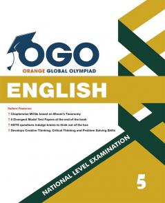 Full Marks English NLE Olympiad Prep Book for Class 5: Aligned with Bloom's Taxonomy NCERT Syllabus HOTS and Model Test Papers | Strengthens Problem-Solving Skills | Ideal for 2025 & 2026 Olympiads