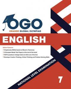 Full Marks English NLE Olympiad Prep Book for Class 7: Aligned with Bloom's Taxonomy NCERT Syllabus HOTS and Model Test Papers | Strengthens Problem-Solving Skills | Ideal for 2025 & 2026 Olympiads