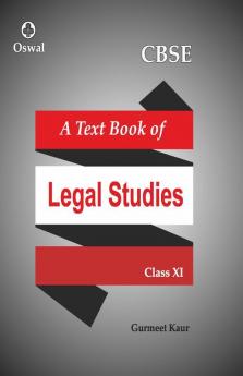 Legal Studies: Textbook for CBSE Class 11