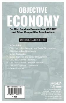 Objective Economy For Civil services Examination UGC NET and Other Competitive Examinations