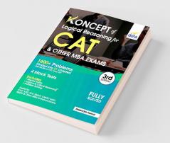 Koncepts of LR - Logical Reasoning for CAT & Other MBA Exams 3rd Edition