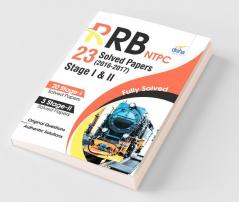 RRB NTPC 23 Solved Papers 2016-17 Stage I & II English Edition