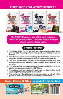 Errorless NCERT Solutions with with 100% Reasoning for Class 12 Chemistry