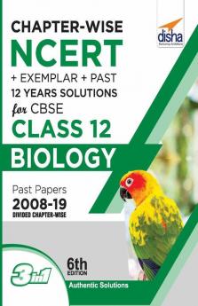 Chapter-wise NCERT + Exemplar + Past 12 Years Solutions for CBSE Class 12 Biology 6th Edition