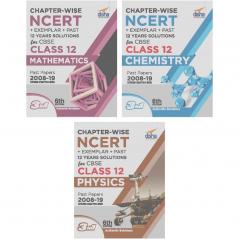 Chapter-wise NCERT + Exemplar + Past 12 Years Solutions for CBSE Class 12 PCM 6th Edition