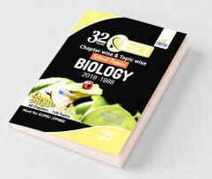 32 Years NEET Chapter-wise & Topic-wise Solved Papers BIOLOGY (2019 - 1988) 14th Edition