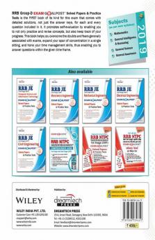 RRB Group-D Technical & Non-Technical Exam Goalpost Solved Papers and Practice Tests 2019