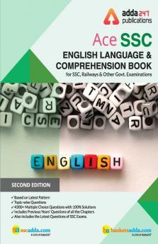English Language Book for SSC CGL CHSL CPO and Other Govt. Exams (English Printed Edition)