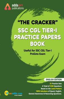 The Cracker SSC CGL Tier I Practice Papers Book ( In English Printed Edition)