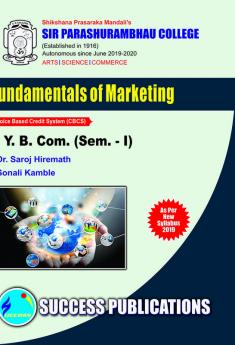Marketing & Salesmanship (Fundamental of Marketing)(F.Y.B.ComS.P. CollegeSem.-I)