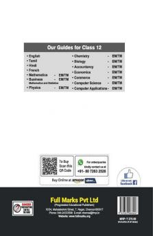 Mathematics (Based On The Latest Textbook Of Tamil Nadu State Board Syllabus) Class 12 Vol-1