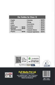 Commerce (Based On The Latest Textbook Of Tamil Nadu State Board Syllabus) Class 12