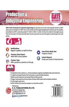 GATE 2020 - Guide - Production & Industrial Engineering