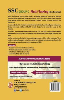 SSC 2019 Group C Multi-Tasking (Non Technical) - Guide