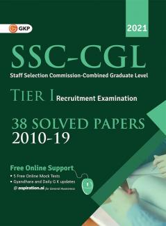 SSC 2020 : Combined Graduate Level Tier I - 38 Solved Papers (2010-2019)