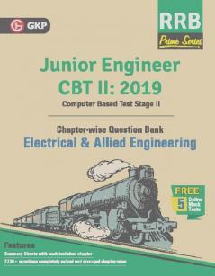 RRB (Railway Recruitment Board) Prime Series 2019 : Junior Engineer CBT 2 - Chapter-wise and Topic-Wise Question Bank - Electrical & Allied Engineering