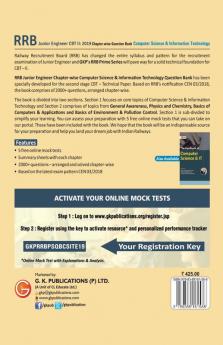 RRB (Railway Recruitment Board) Prime Series 2019 : Junior Engineer CBT 2 - Chapter-wise Question Bank - Computer Science & Information Technology
