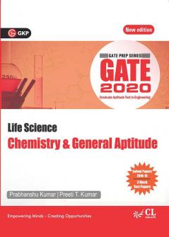 GATE 2020 - Guide - Life Science Chemistry & General Aptitude (Compulsory)