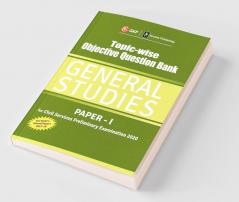 Topic Wise Objective Question Bank General Studies Paper I for Civil Services Preliminary Examination 2020