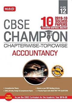 10 Years CBSE Champion Chapterwise-Topicwise Accountancy Class 12