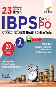 23 Practice Sets for IBPS Bank PO Prarhambhik Pariksha 2019 with 3 Online Tests