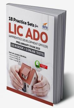18 Practice Sets for LIC ADO (Apprentice Development Officers) Preliminary Exam 2019 with 3 Online Tests