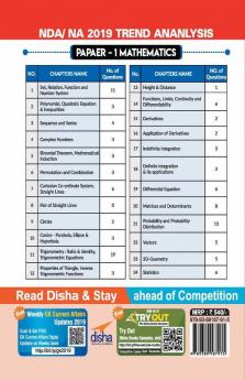 NDA/ NA 14 years Mathematics Topic-wise Solved Papers (2006 - 2019)