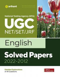 NTA UGC NET/SET/JRF English Solved Papers 2022-2012