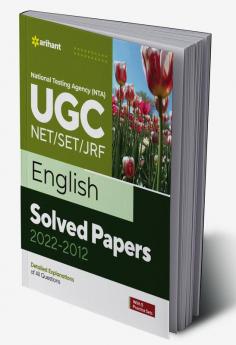 NTA UGC NET/SET/JRF English Solved Papers 2022-2012