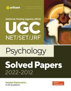 NTA UGC NET /SET/JRF Psychology Solved Papers 2022-2012