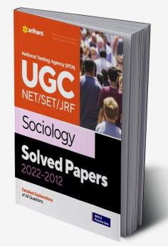 NTA UGC NET/SET/JRF Sociology Solved Papers 2022-2012