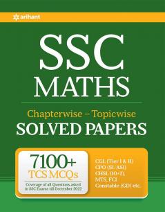 SSC Chapterwise Topicwise Solved Papers Mathematics