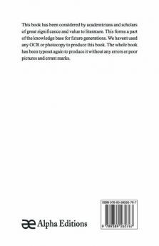 India and the frontier states of Afghanistan Nipal and Burma (Volume I)