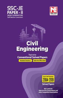 SSC JE Civil Engineering Preivous Years Conventional Solved Papers