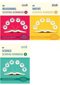 SBB Reasoning Maths and Science Olympiad Workbook Combo - Class 4